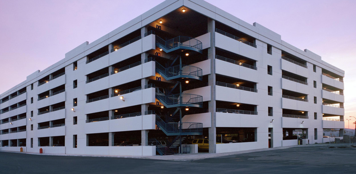 Spokane International Airport Parking Garage