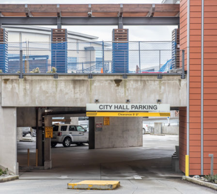 Sound Transit E335 Parking Garage